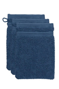 BeddingHouse Washandje Sheer set Dark Blue