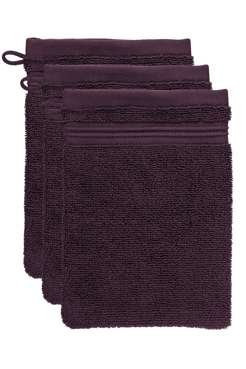 BeddingHouse Washandje Sheer set Dark Red
