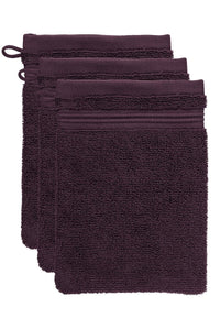 BeddingHouse Washandje Sheer set Dark Red