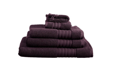 BeddingHouse Washandje Sheer set Dark Red