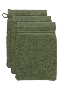 BeddingHouse Washandje Sheer set Olive Green