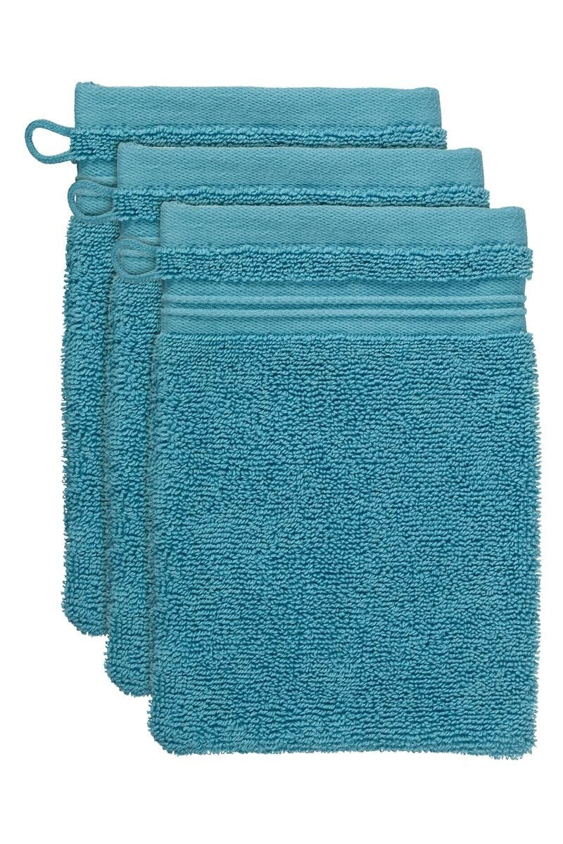 BeddingHouse Washandje Sheer set Petrol