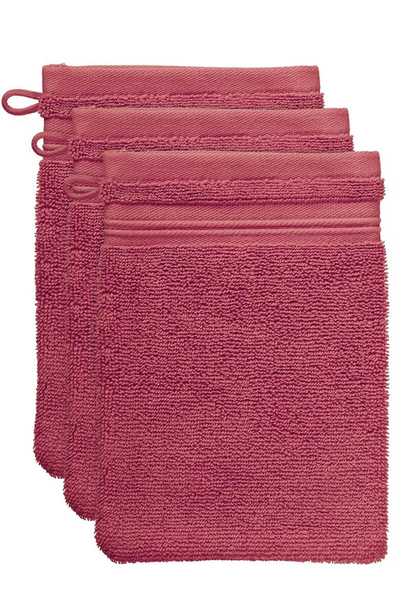 BeddingHouse Washandje Sheer set Red