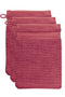 BeddingHouse Washandje Sheer set - 16x22 cm - Rood