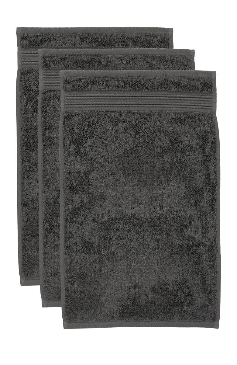 BeddingHouse Gastendoekje Sheer set Anthracite