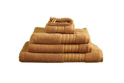BeddingHouse Gastendoekje Sheer set Ochre
