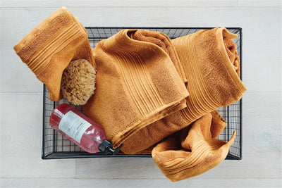 BeddingHouse Gastendoekje Sheer set Ochre
