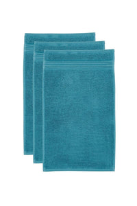 BeddingHouse Gastendoekje Sheer set Petrol