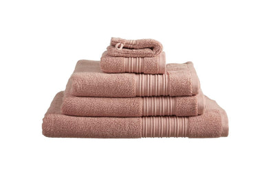 BeddingHouse Gastendoekje Sheer set Stone Red