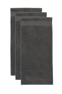 BeddingHouse Handdoek Sheer set Anthracite