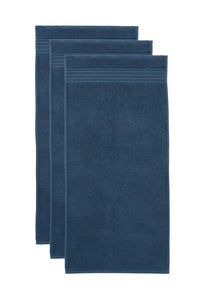 BeddingHouse Handdoek Sheer set Dark Blue