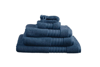 BeddingHouse Handdoek Sheer set Dark Blue