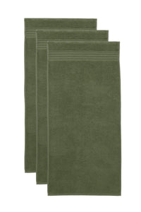 BeddingHouse Handdoek Sheer set Olive Green