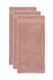 BeddingHouse Handdoek Sheer set - 50x100 cm - Steenrood
