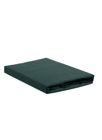 Ambiante Hoeslaken Cotton Uni Dark Green