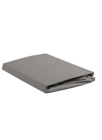 Ambiante Hoeslaken Cotton Uni Grey