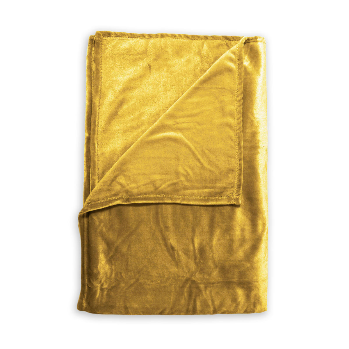 Zohome Plaid Cara Honey-Gold 140x200 cm