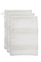 BeddingHouse Washandje Sheer stripe set - 16x22 cm - Zand