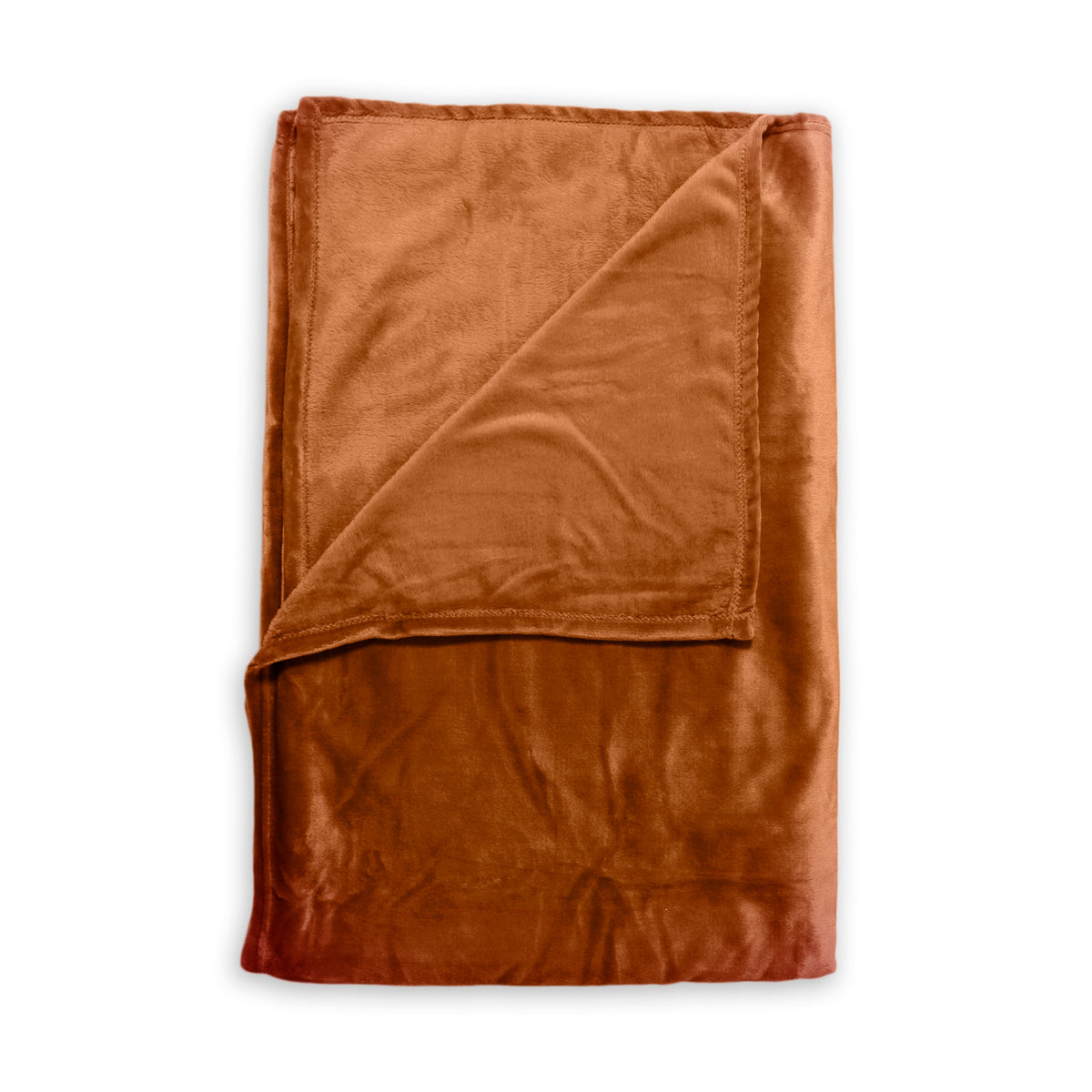 Zohome Plaid Cara Copper-Orange 140x200 cm