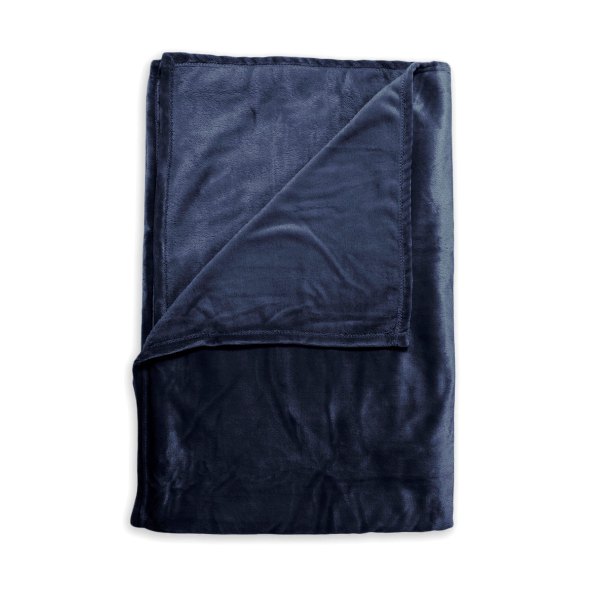 Zohome Plaid Cara Navy-Blue 140x200 cm