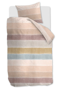 Ariadne at Home Dekbedovertrek Soft Linen Nude 140x200/220 cm