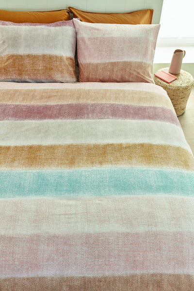 Ariadne at Home Dekbedovertrek Soft Linen Nude 140x200/220 cm