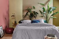 At Home Dekbedovertrek by BeddingHouse Cosy Corduroy Lichtgrijs Light Grey
