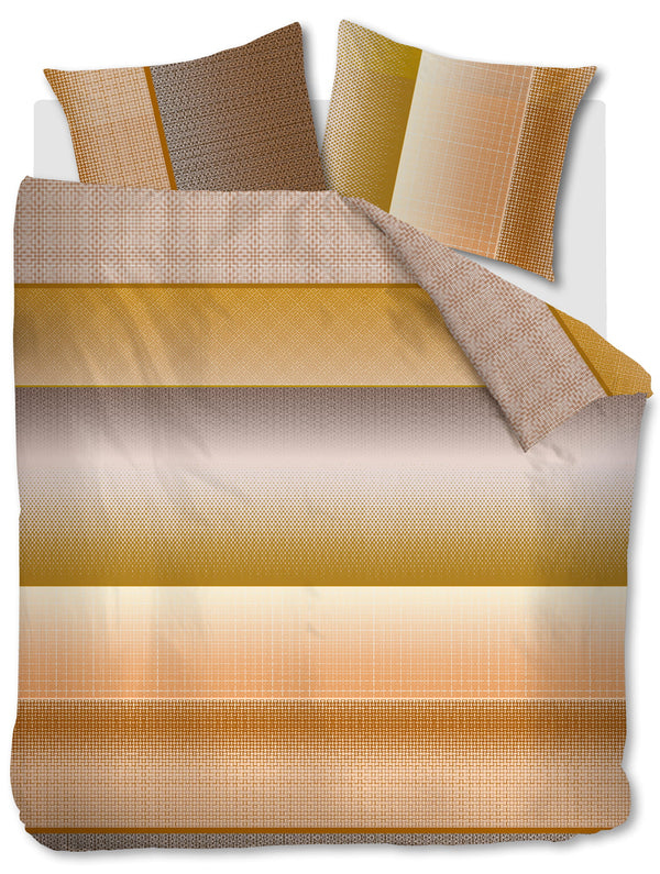 BeddingHouse Dekbedovertrek Odette Yellow 240x200/220 cm