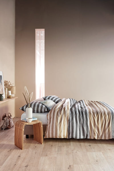 BeddingHouse Dekbedovertrek Misha Grey 200x200/220 cm