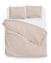 Zohome Dekbedovertrek Lino Sandy-Beige