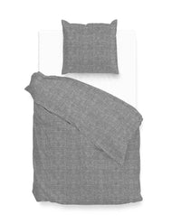 Zohome Dekbedovertrek Lino Dark-Grey