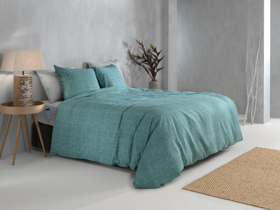 Zohome Dekbedovertrek Lino Emerald-Green