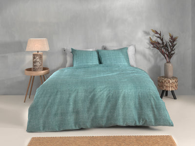 Zohome Dekbedovertrek Lino Emerald-Green
