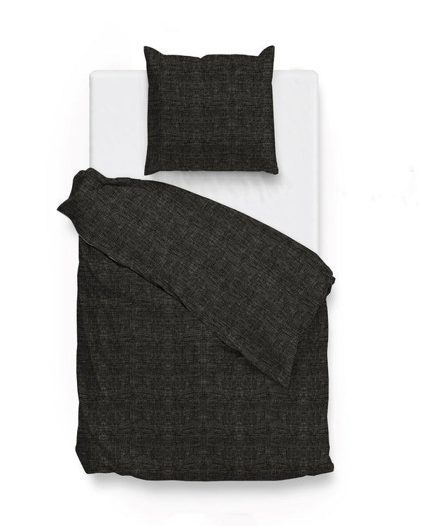 Zohome Dekbedovertrek Lino Midnight-Black