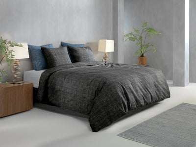 Zohome Dekbedovertrek Lino Midnight-Black