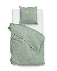 Zohome Dekbedovertrek Lino Moss-Green