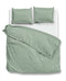 Zo!Home Dekbedovertrek Lino Moss-Green