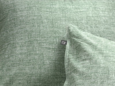 Zohome Dekbedovertrek Lino Moss-Green