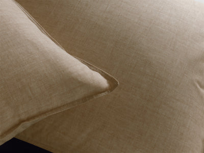 Zohome Dekbedovertrek Lino Tan-Brown