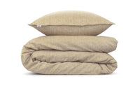 Zohome Dekbedovertrek Lino Tan-Brown