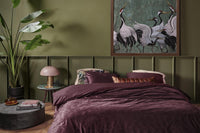 At Home Dekbedovertrek by Beddinghouse Forgotten Aubergine 140x200/220 cm