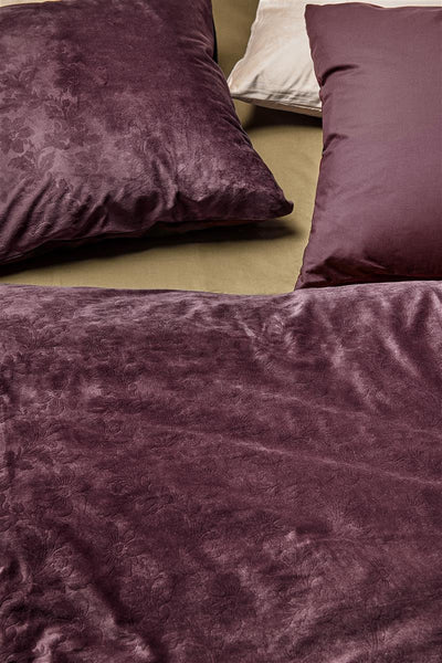 At Home Dekbedovertrek by Beddinghouse Forgotten Aubergine 140x200/220 cm