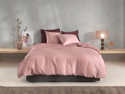 Zohome Dekbedovertrek Satinado Shady-Pink
