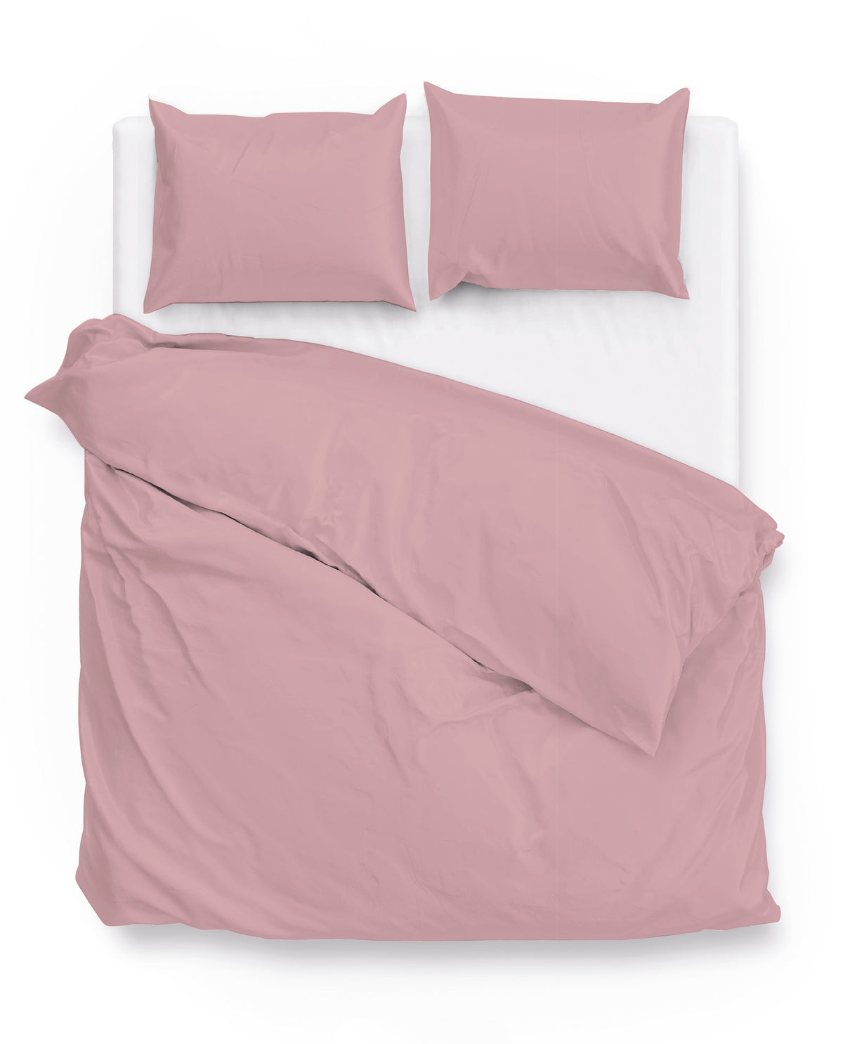 Zohome Dekbedovertrek Satinado Shady-Pink
