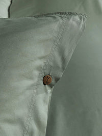 Yellow Dekbedovertrek Percale Army-Green
