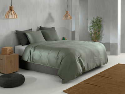 Zohome Dekbedovertrek Satinado Army-Green