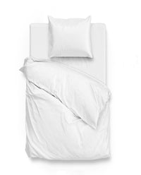 Zohome Dekbedovertrek Satinado White