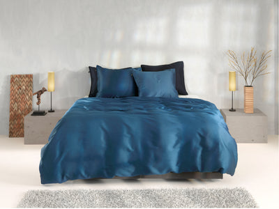 Zohome Dekbedovertrek Satinado Evening-Blue