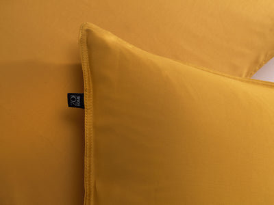 Zohome Dekbedovertrek Satinado Ochre-Gold