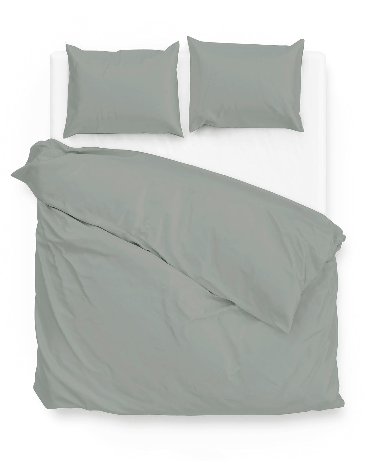 Zohome Dekbedovertrek Satinado Iron-Grey